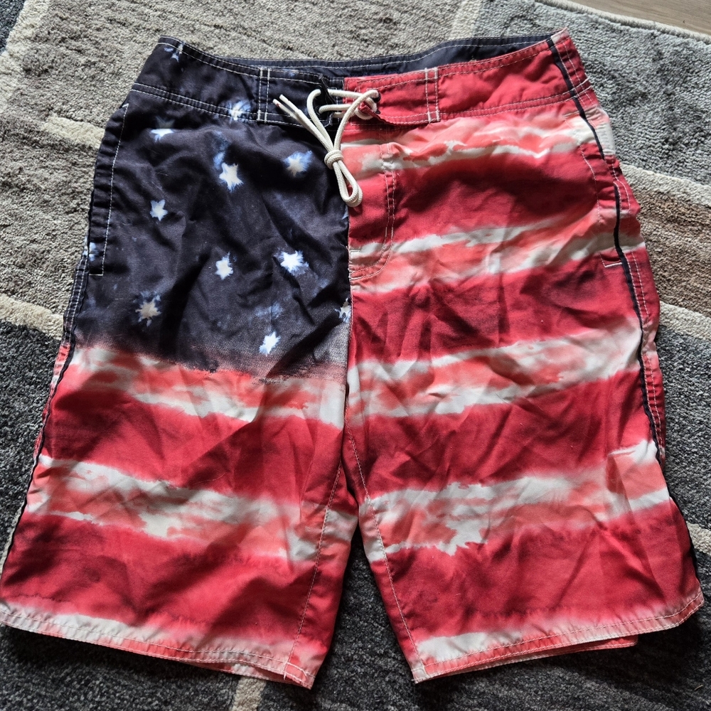 American Eagle Swim Trunks Size Small